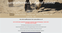 Desktop Screenshot of naturalhorse.ch